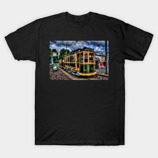 Helsinki Tram T-Shirt by axp7884